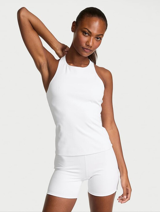 VSX Tops - Victoria's Secret VSX NWT Incredible Coverage Tank Top in Vs White sz LARGE